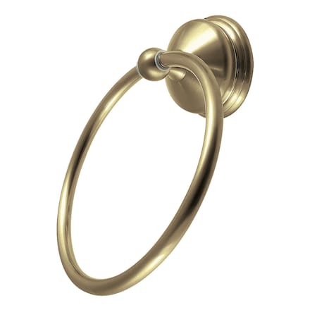 Towel Ring, Brushed Brass